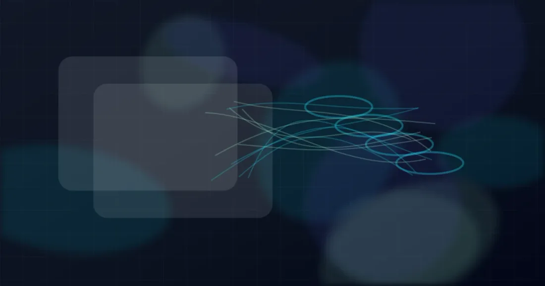Virtual machine and network drive concept with linked computer panels and shared storage.