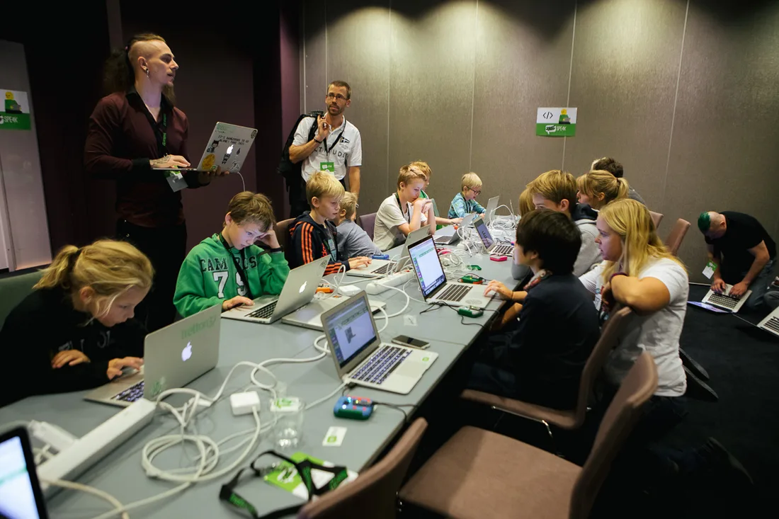 A programming and technology event for kids, running in Sweden since 2016.